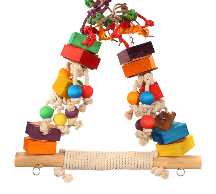 Fiesta Swing Parrot Swing and Toy Large Size