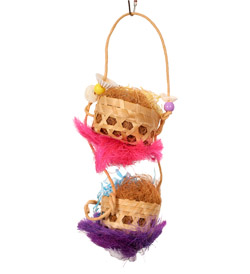 Joy Baskets Small Parrot Toy