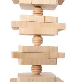 Close up of Parrot Bites Clusters Medium Parrot Toy